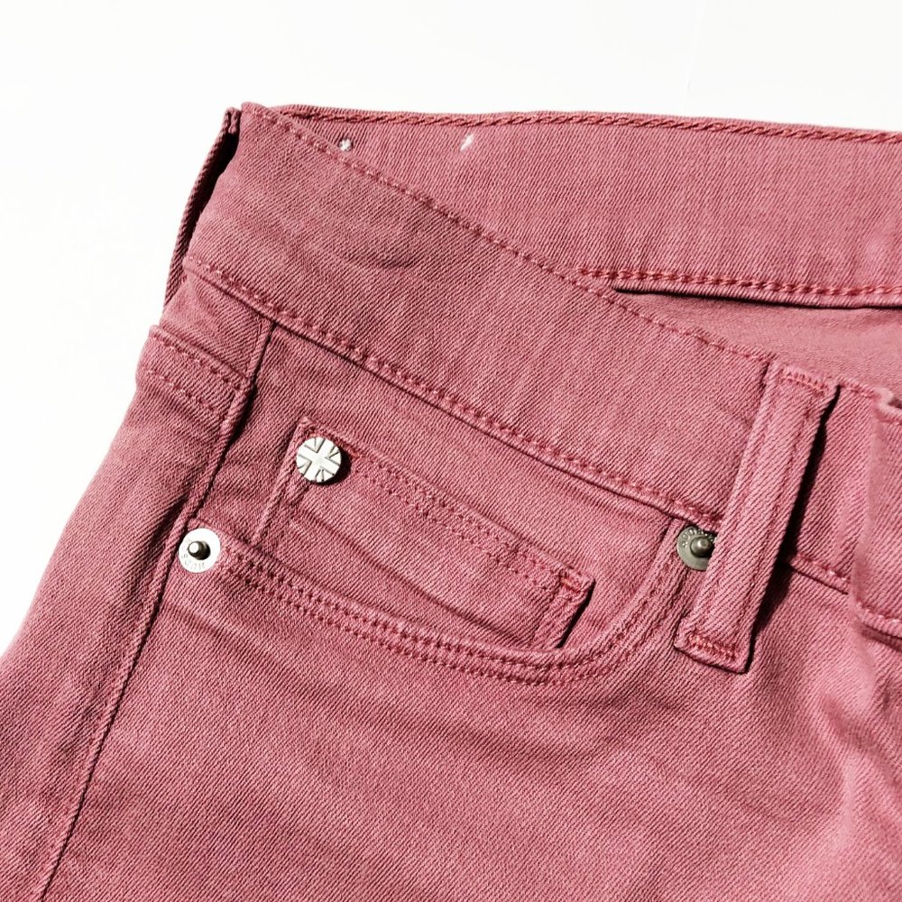NEW HUDSON Krista Ankle Skinny Stretch Jeans Rose - Picture 5 of 14